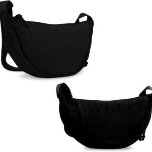 Small Nylon Crossbody Purses Bag for Women Men Trendy,Travel Sling Bag