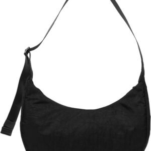 Nylon  Bag - Casual Shoulder Crossbody with Adjustable Strap & Dual Interior Pockets
