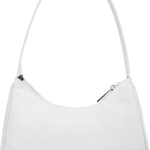 Shoulder Bags for Women, Cute  Tote Handbag Mini Clutch Purse Zipper Closure