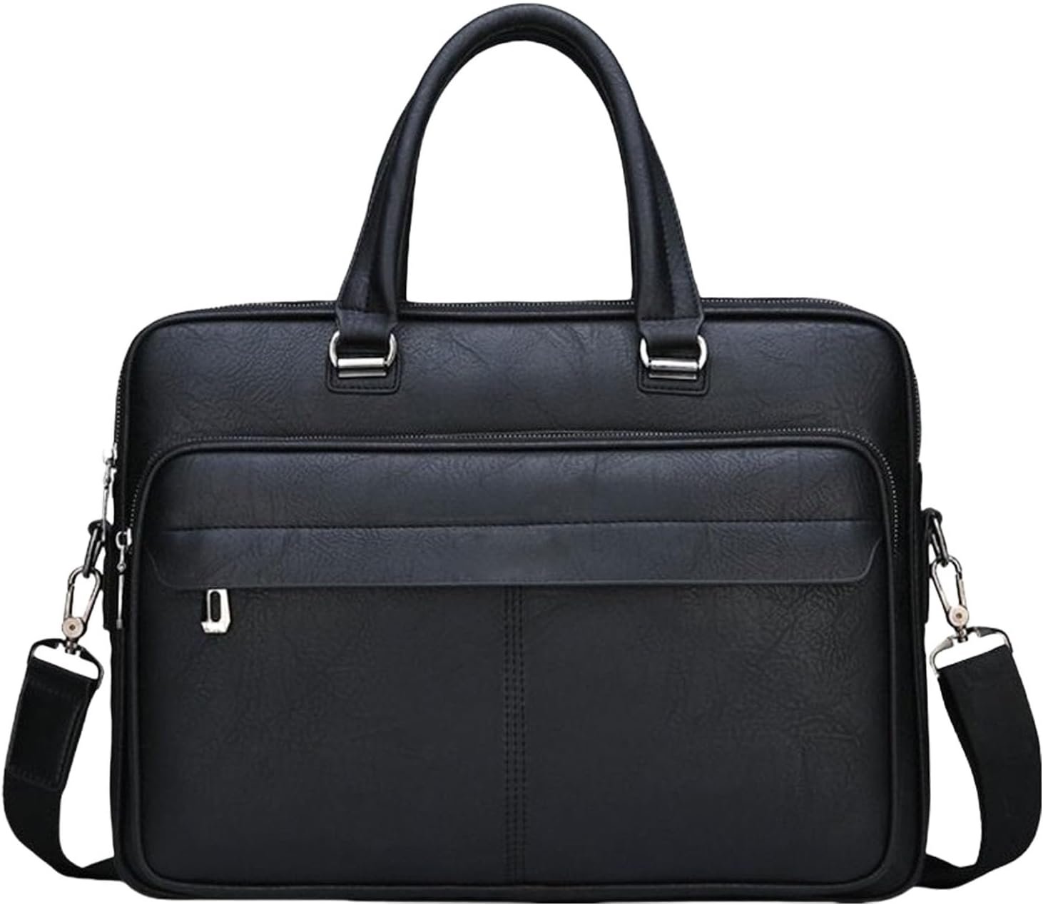 leather Laptop Bag for Men 16 inch Briefcase Waterproof,Computer Handbags Shoulder Crossbody Laptop Bag Business