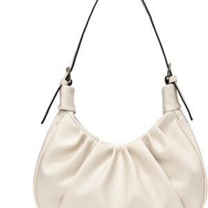 Small Shoulder Bag for Women Trendy Purse  Bag Tote Shoulder Handbags Soft Ruched Cloud Mini Purse Crossbody Bags