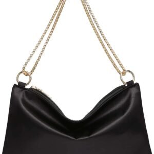 Women's Satin Evening Handbag Shoulder Bag Purse