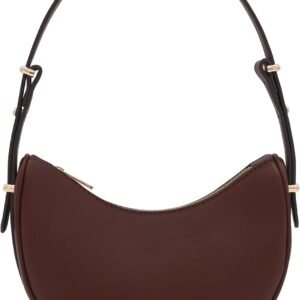 Small  Smooth PU Leather Underarm Shoulder Bag