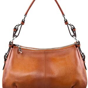 Women  Genuine Leather Shoulder Bag Top-handle Handbag Ladies Purses