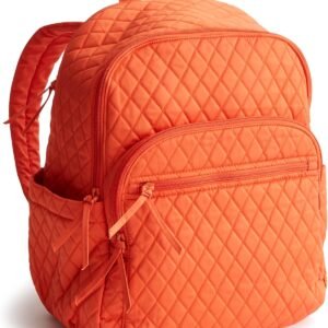 Women Premium Cotton  Backpack, Koi Orange, One Size