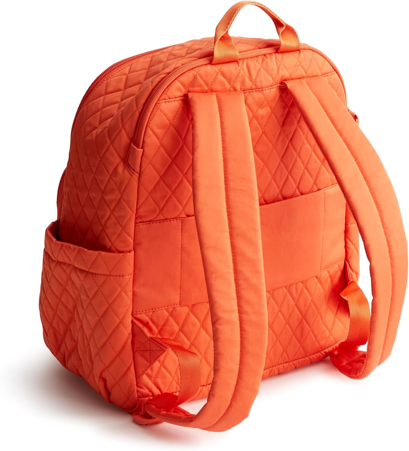 Women Premium Cotton Backpack, Koi Orange, One Size - Image 2
