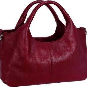 Genuine Leather Shoulder Bags Purses and Handbags for Women Satchel Designer Cross Body  Medium Size Tote