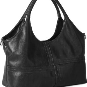 Vegan Leather Purses for Women with Detachable Satchel Strap, Ladies Handbags, Tote  Bags with Top Handle